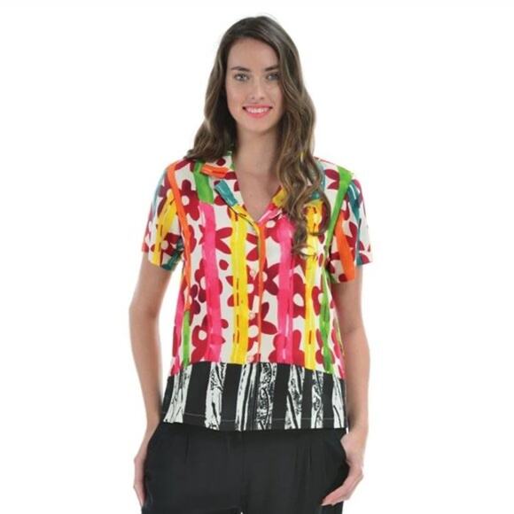 JAMS WORLD Hawaiian Shirt M Valerian - Picture 1 of 9